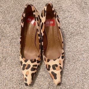 BCBG Leopard Shoes